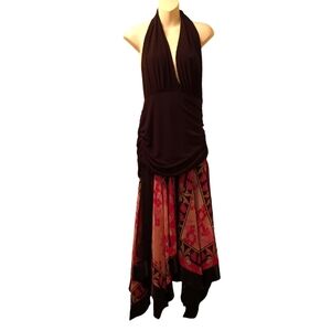 Floral Halter Dress by Dress Barn - Size 16W